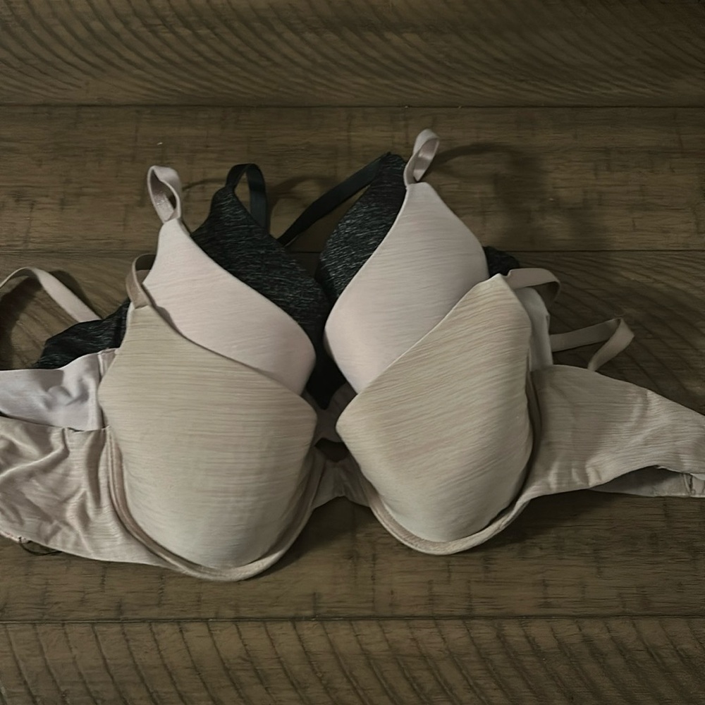 Victorias secret uplift demi bra bundle of 3 - 32C bra